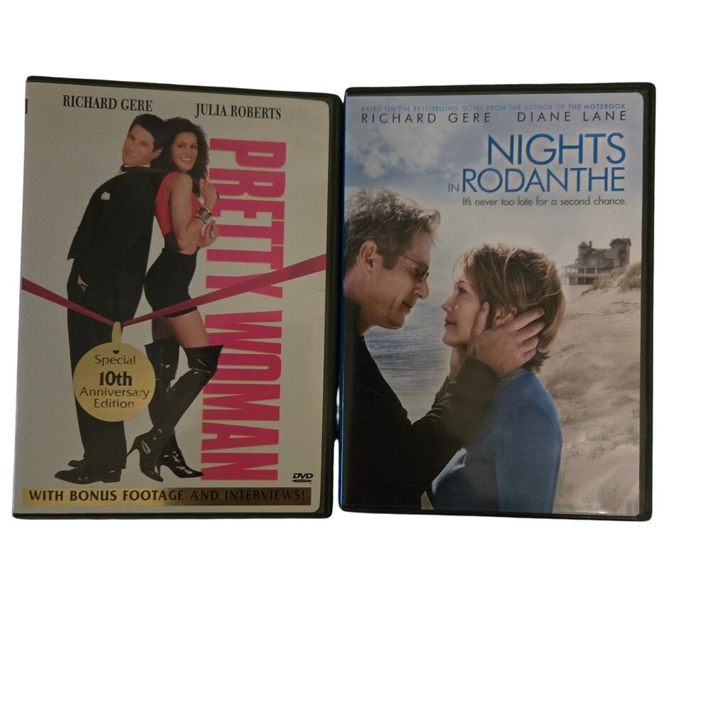 Nights in Rodanthe and Pretty Woman DVD widescreen set (G5-1082)